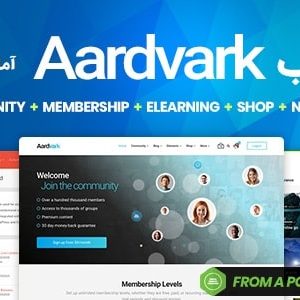 قالب Aardvark